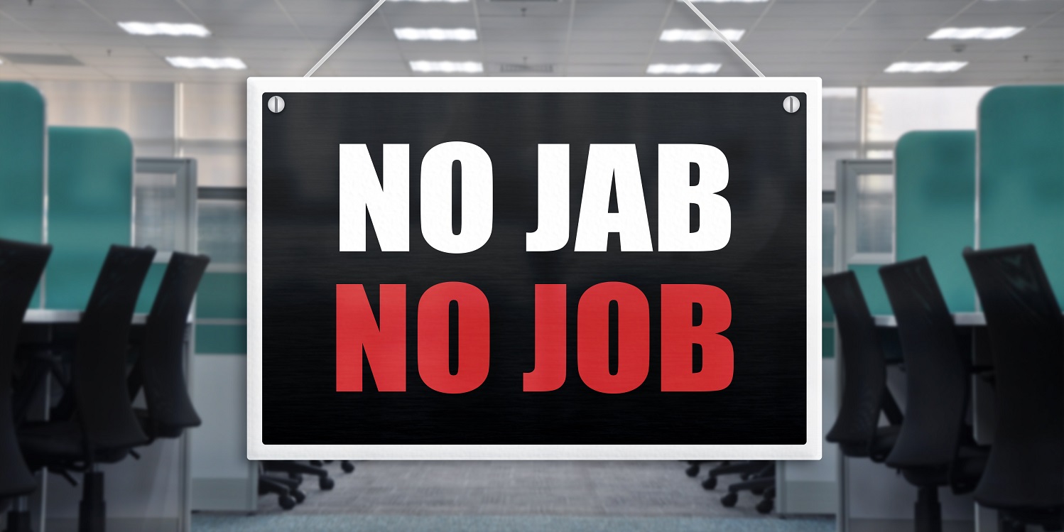 No jab no job policy