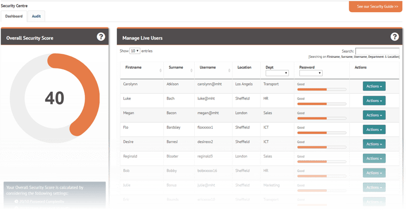 myhrtoolkit Security Centre